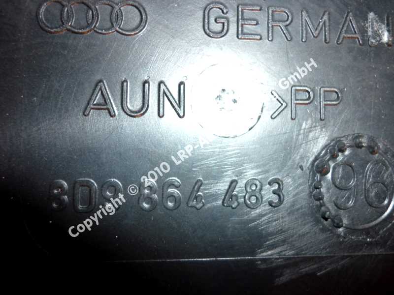 Verkleidung Ladekant 8D9864483 Audi A4/S4 Lim/Avant (B5) BJ: 1998